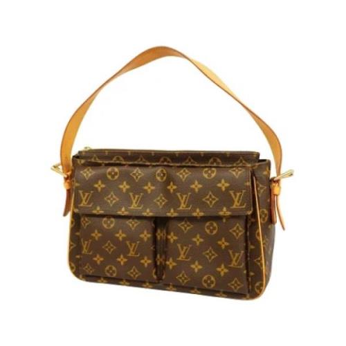 Pre-owned Canvas louis-vuitton-tasker