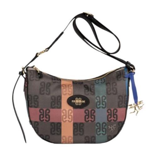 Monogram Tartan Crossbody Taske til Kvinder