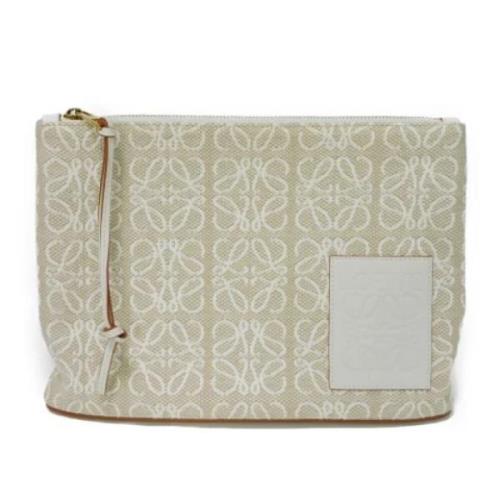 Pre-owned Canvas clutches