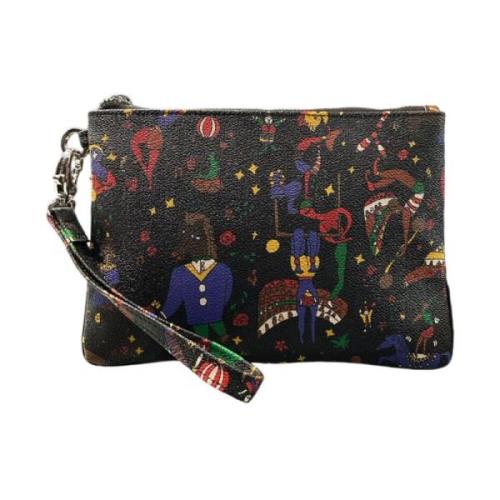 Magic Circus Dame Clutch med Aftagelig Manchet