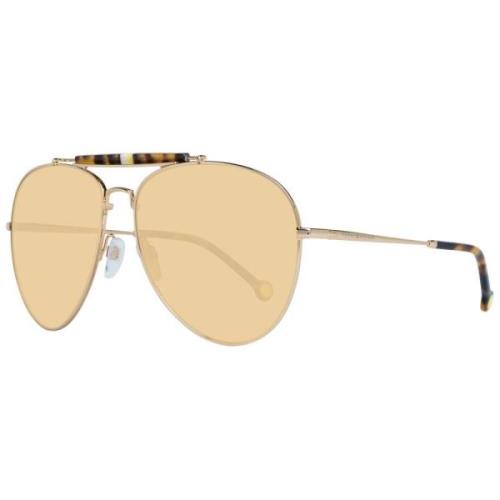 Guld Kvinder Solbriller Aviator Gradient