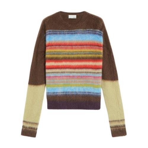 Stribet Mohair Sweater