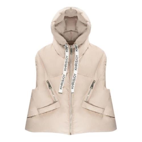 Ikonisk Puffer Vest i Sort/Sand