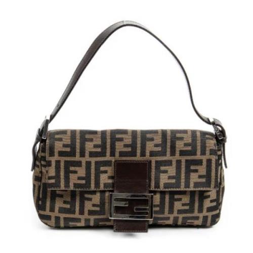 Pre-owned Canvas fendi-tasker