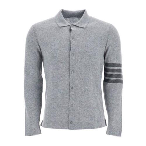 Kashmir Cardigan med 4-Bar Detalje