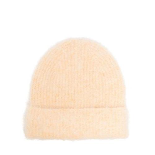 Bleg Gul Fuzzy Beanie Hat