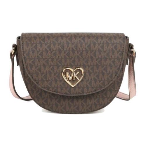 Monogram Print Mini Crossbody Taske