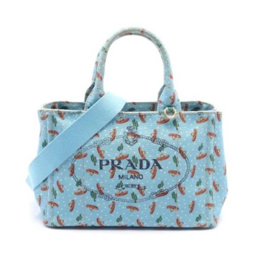 Pre-owned Canvas prada-tasker