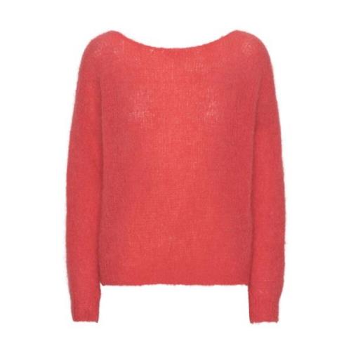 Batik-inspireret Carly Pullover i  Red