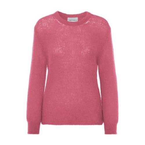 Blød Strik Pullover i Pink