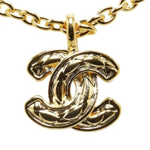 Pre-owned Metal chanel-smykker