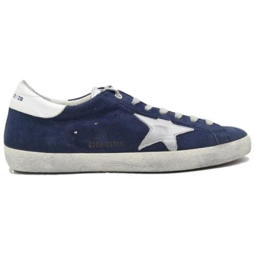 Navy Blue Superstar Sneakers