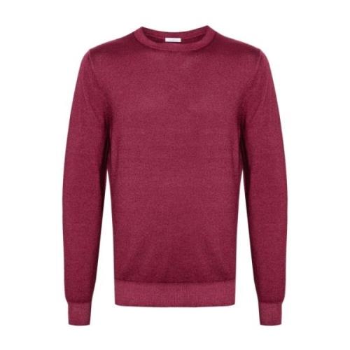 Bordeaux Finstrikket Sweater