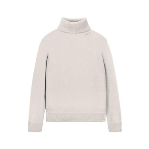 Uld Kashmir Turtleneck Sweater Lange Ærmer