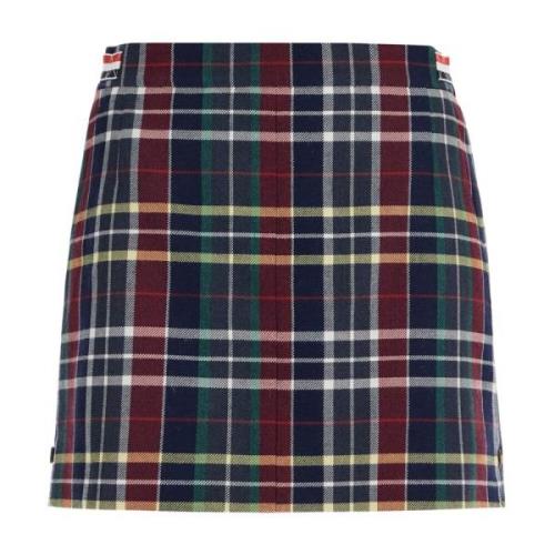 Tartan Wool Mini Nederdel