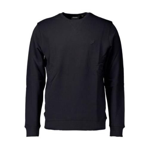 Tonal Eagle Crew Neck Sweater