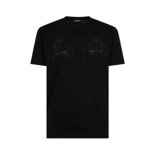 Glitrende T-shirt med unikt design