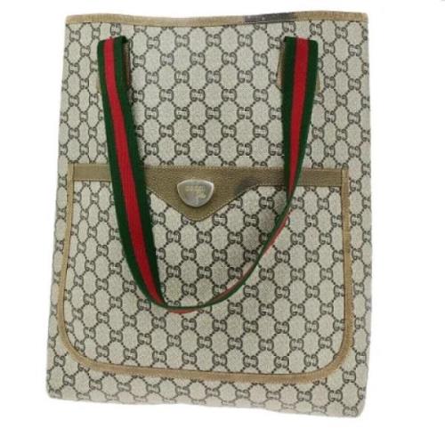 Pre-owned Canvas gucci-tasker