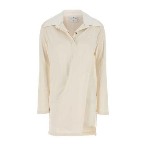 Ivory Polo Kjole Bomuld Blanding