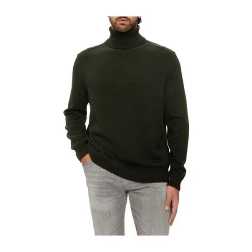 Grønne Kjoler Dolcevita Pullover Basic