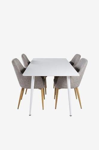 Spisegruppe Polar med 4 spisebordsstole Comfort