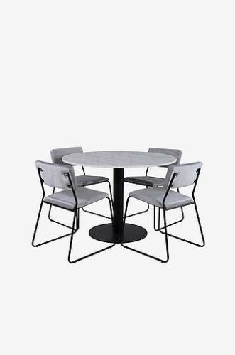 Spisegruppe Estelle med 4 spisebordsstole Kenth
