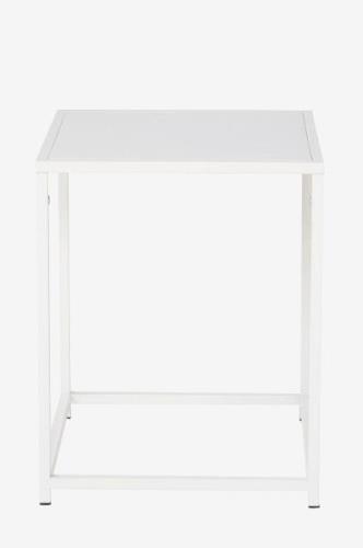 Venture Home - Sidebord Sila, 37 x 38 cm - Hvid - Småborde - - Homeroo...