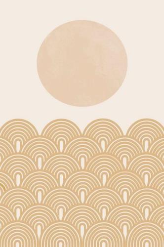 Pelcasa - Plakat Retro Summer - Beige - Posters - - Homeroom