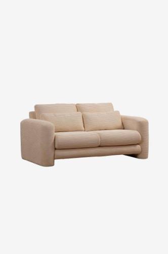 Hanah Home - Sofa 2-pers. - Lilly - Beige - 2-pers. sofaer - - Homeroo...