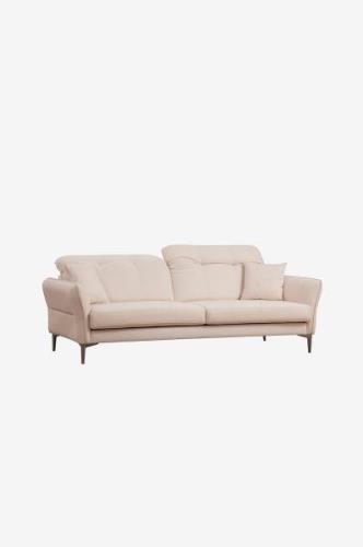 Hanah Home - Sofa 3-pers. - Ece - Hvid - 3-pers. sofaer - - Homeroom