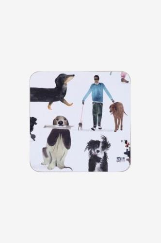 Maxwell & Williams - Coasters 4-pak Dogs - Flerfarvet - Bar- & drinkst...