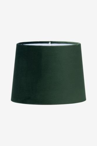 PR Home - Lampeskærm Sofia i velour, 35 cm - Grøn - Lampeskærme - - Ho...