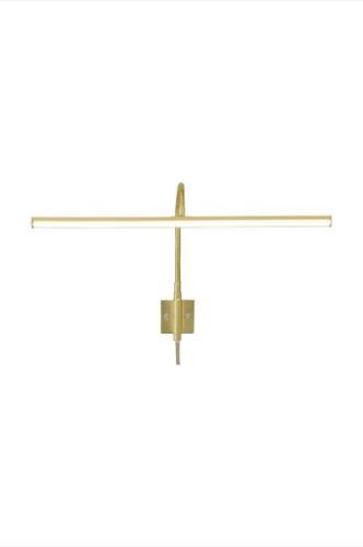 Aneta Lighting - Billedbelysning Miro dæmpbar - Guld - Væglamper - - H...