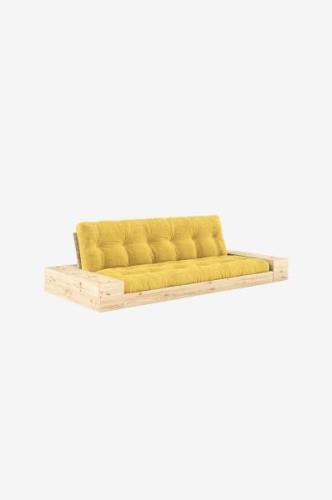 Karup Design - Base Sovesofa m. 2 sidebokse Tre-personers - Gul - Sove...