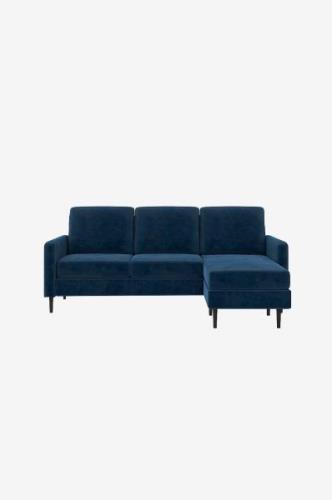 Dorel Home - Modulsofa Dante Pillowback - Blå - 4-pers. sofaer - - Hom...