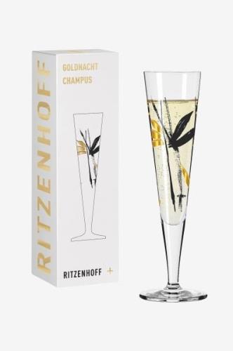 Ritzenhoff - Champagneglas Goldnacht NO:22 - Transparent - Vinglas - -...