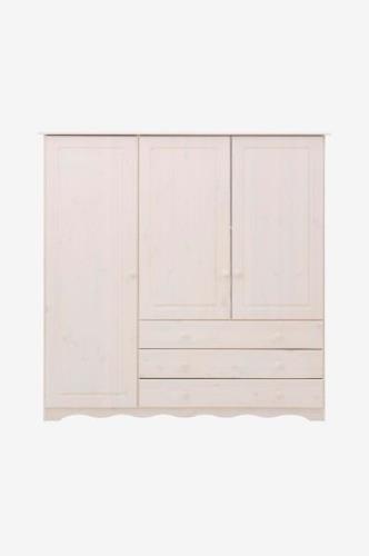 Loft24 - Highboard Minik 3 døre/3 skuffer - Hvid - Skabe - - Homeroom