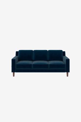 Dorel Home - Sofa 3-pers. Brynn - Blå - 3-pers. sofaer - - Homeroom