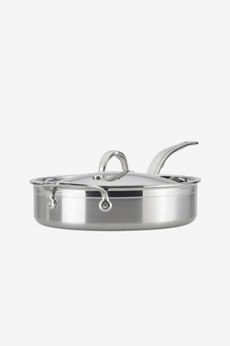 Hestan - Sauteuse ProBond diameter 26 cm, 3,3 liter - Krom - Stegepand...