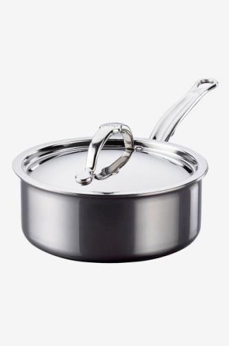 Hestan - Kasserolle med låg NanoBond Diameter 18 cm, 1,9 liter - Krom ...