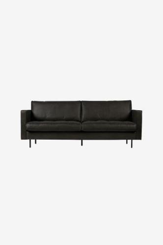 BePureHome - Soffa Rodeo 2,5-sits, klassisk stil - Sort - Sofaer - - H...