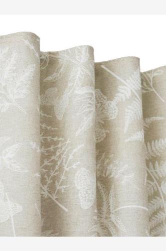 Svanefors - Gardin 2-pak Fern - Beige - Gardinfag med rynkebånd - - Ho...