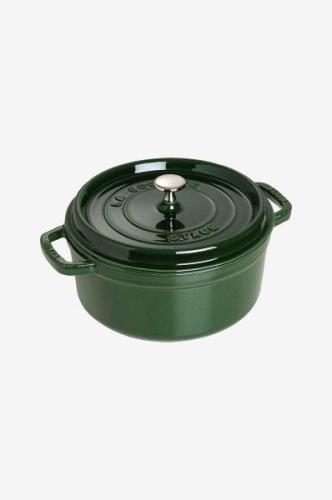 Staub - Gryde La Cocotte rund 24 cm, 3,8 l - Grøn - Gryder & kasseroll...