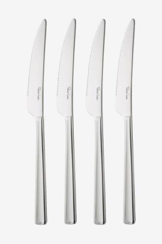 Robert Welch - Steakknive Blockey Bright 4-pak - Sølvfarvet - Bestik -...