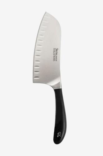 Robert Welch - Dyb Santoku-kniv Signature 17cm/ 7 - Sølvfarvet - Køkke...