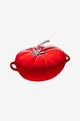 Staub - Gryde La Cocotte Tomat 25 cm, 2,9 l - Rød - Gryder & kasseroll...