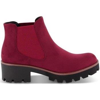 Støvler Rieker  Microscamo Red Ankle Boots