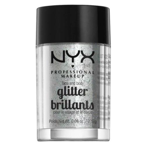 NYX Professional Makeup Face And Body Glitter Brilliants Ice 2,5g