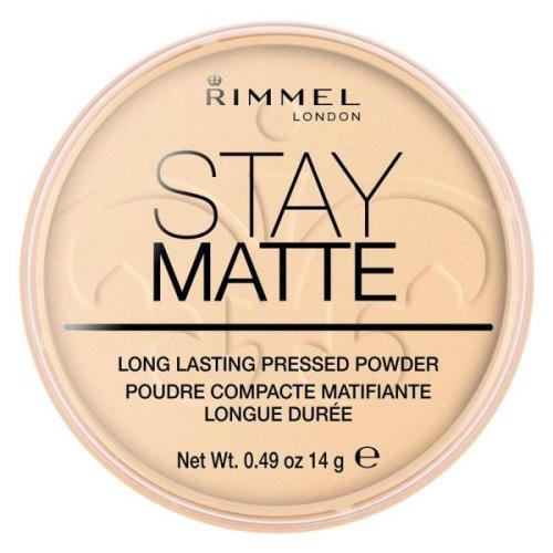 Rimmel Stay Matte Pressed Face Powder Transparent 001 14 g