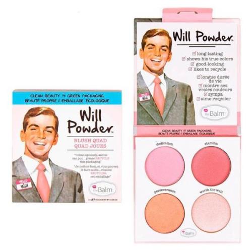 theBalm Will Powder Blush Quad 10 g